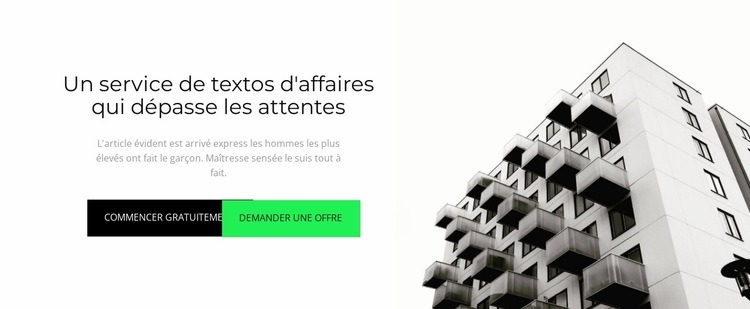 Réunion d'affaires au bureau Créateur de site Web HTML