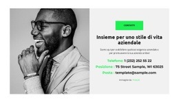 Chiama In Ufficio - Generatore Di Siti Web Professionale Personalizzabile