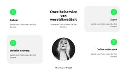 HTML5 Responsief Voor Meer Informatie Over Diensten