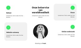Meer Informatie Over Diensten - Klaar Voor Gebruik HTML5-Sjabloon