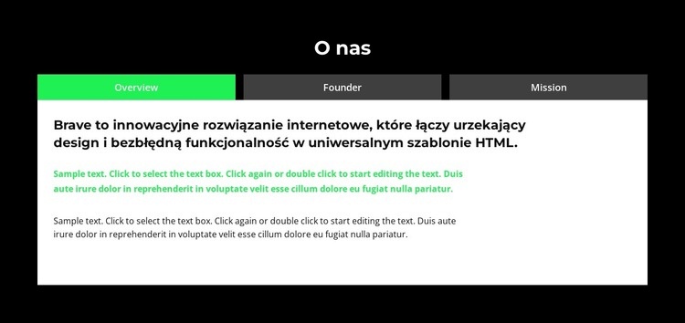 Kierował działem Projekt strony internetowej