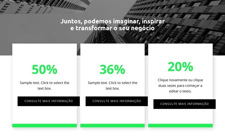 Novas estatísticas Design do site