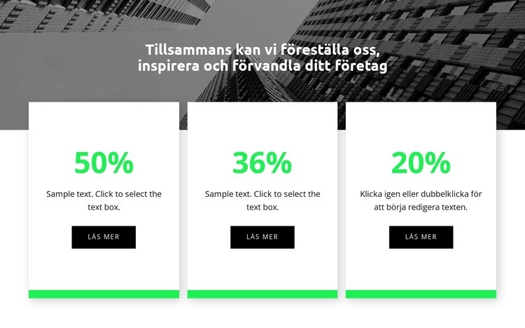 Ny statistik CSS -mall