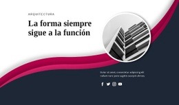 La Forma Siempre Sigue A La Función - Creador Del Sitio Web