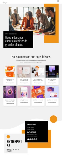 Nous Aidons Nos Clients À Réaliser De Grandes Choses – Site Web De Commerce Électronique