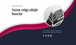 Gratis Online Sjabloon Voor Vorm Volgt Altijd Functie