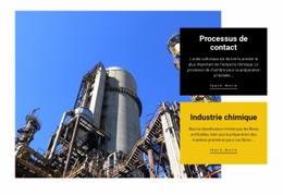 Industrie Chimique Modèles Html5 Réactifs Gratuits