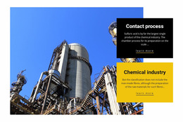 Chemical Industry - Customizable Professional WordPress Page Editor