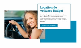 Location De Voitures Économiques - HTML Site Builder