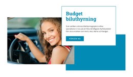 Billig Biluthyrning - Gratis Mallar