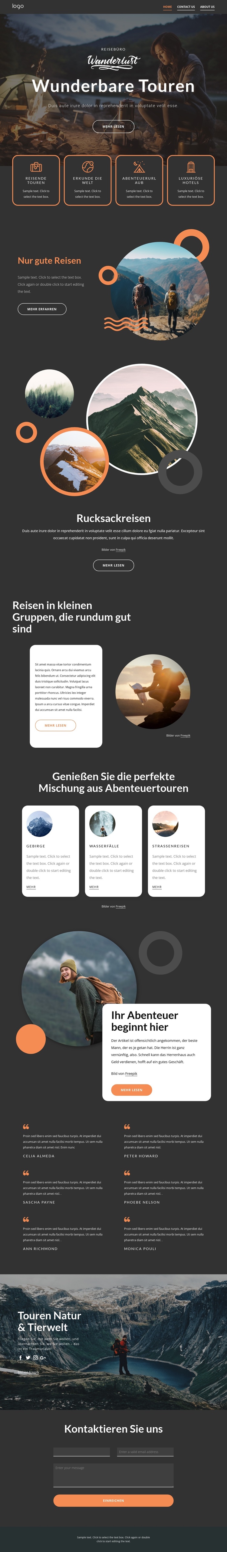 Gutes Reisebüro, mit dem man zusammenarbeiten kann WordPress-Theme