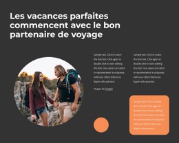 Les Vacances Parfaites Modèle HTML De Base Avec CSS