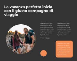 Le Vacanze Perfette Modello HTML Di Base Con CSS