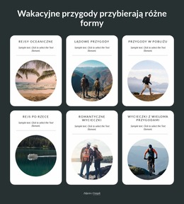 Wakacyjne Przygody Przybierają Różne Formy