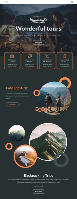 Free Online Template For Good Travel Agency To Work With