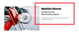 Mobile Service Motorradverkauf