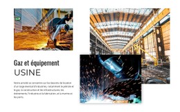 CSS Gratuit Pour Usine De Gaz Et D'Équipements
