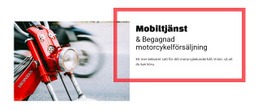 Mobil Service Motorcykelförsäljning