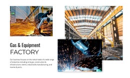 Gas And Equipment Factory - Functionality Wysiwyg HTML Editor