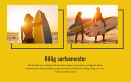 Billig Surfsemester Onlineutbildning