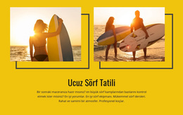 Ucuz Sörf Tatili - Kullanımı Kolay WordPress Teması