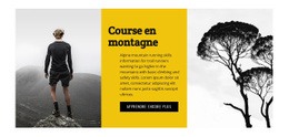 Voyage En Montagne - Page De Destination Professionnelle Personnalisable