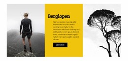 Reis Berglopen - Websitemodel Voor Elk Apparaat