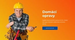 Elektroinstalace, Vodoinstalatérství, Tmelení – Profesionální Šablona Webu