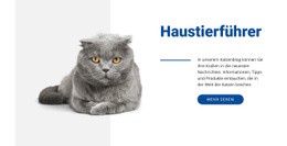 Haustierführer – Joomla-E-Commerce-Template