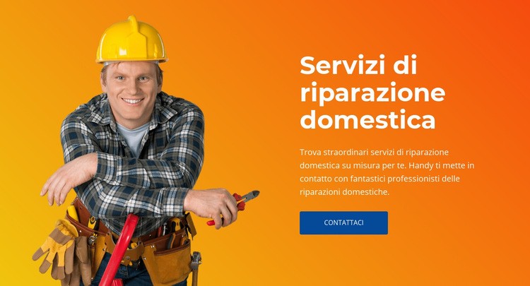 Elettrico, idraulico, calafataggio Costruttore di siti web HTML