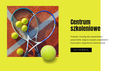 Centrum Szkolenia Tenisowego - Witryna E-Commerce