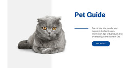 Pet Guide - Responsive WordPress Theme