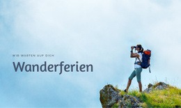 Alpentouren - Mehrzweck-Webdesign
