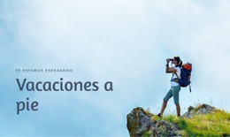 Tema De WordPress Excursiones A Pie Por Los Alpes Para Cualquier Dispositivo