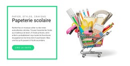 Papeterie Scolaire - Créateur De Sites Web Modernes