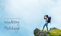 Alps Walking Tours - Best Web Page Design