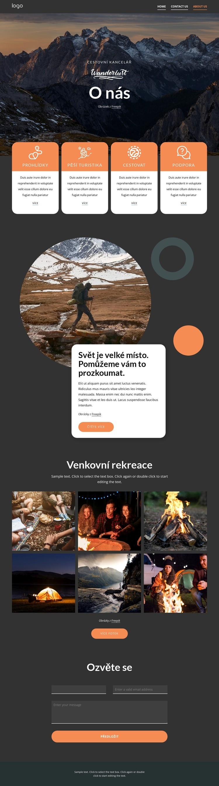 Dělat cestování jednodušší a úžasné Téma WordPress