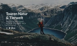 Wildtiertouren Und Naturausflüge – Kostenloses Joomla-Website-Template