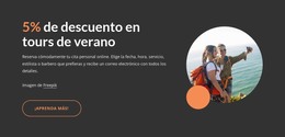 Excursiones De Verano - Plantilla Gratuita