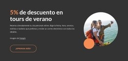 Excursiones De Verano - Plantilla HTML5