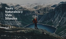 Excursiones De Vida Silvestre Y Viajes Por La Naturaleza.: Plantilla De Sitio Web Joomla Gratuita