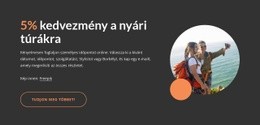 Nyári Túrák – Online Sablonok