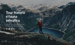 Tour Della Fauna Selvatica E Gite Nella Natura - HTML Website Builder