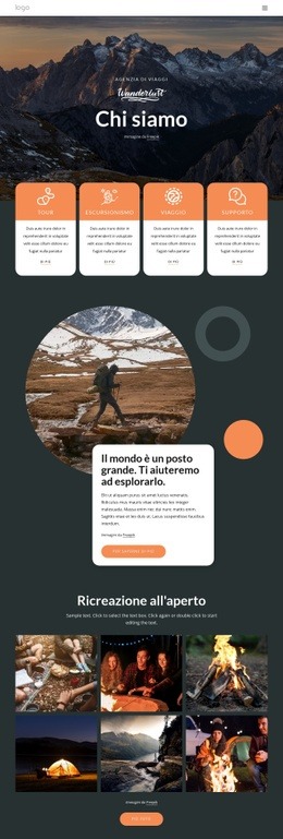 Rendere Il Viaggio Più Facile E Meraviglioso Portfolio Fotografico Di Pagina