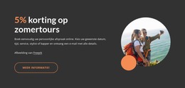 Zomer Toeren - Premium Joomla-Sjabloon