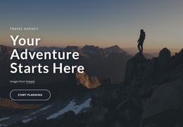 Unique Trip Around The World - One Page Bootstrap Template