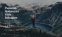 Passeios Pela Vida Selvagem E Passeios Pela Natureza Temas Wordpress