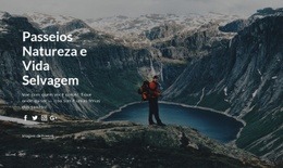 Passeios Pela Vida Selvagem E Passeios Pela Natureza - HTML Website Builder