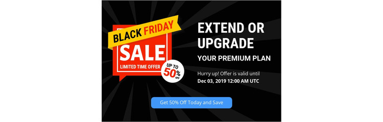 Limited time offer HTML5 Template