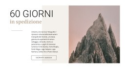 Escursioni Di Viaggio: Trascina E Rilascia Il Mockup Del Sito Web